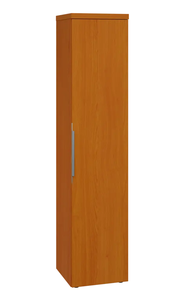 SIN 5 - 4D kancelářská skříň, 1-dveřová, pravá, 1820x400x400, třešeň šumavská